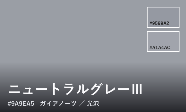 ニュートラルグレーⅢ